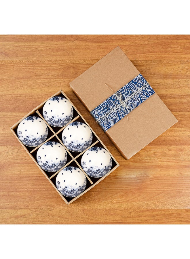 مجموعة أواني مائدة بوهيمية ملونة تحت التزجيج  مجموعة أوعية خزفية وعاء علبة هدايا أواني مائدة مناسبات تذكارات